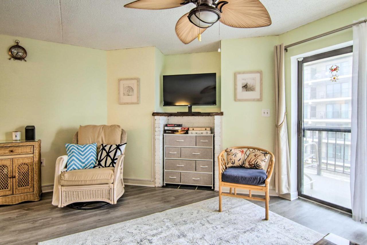 Bright Ocean City Condo - Walk To Beaches! Luaran gambar